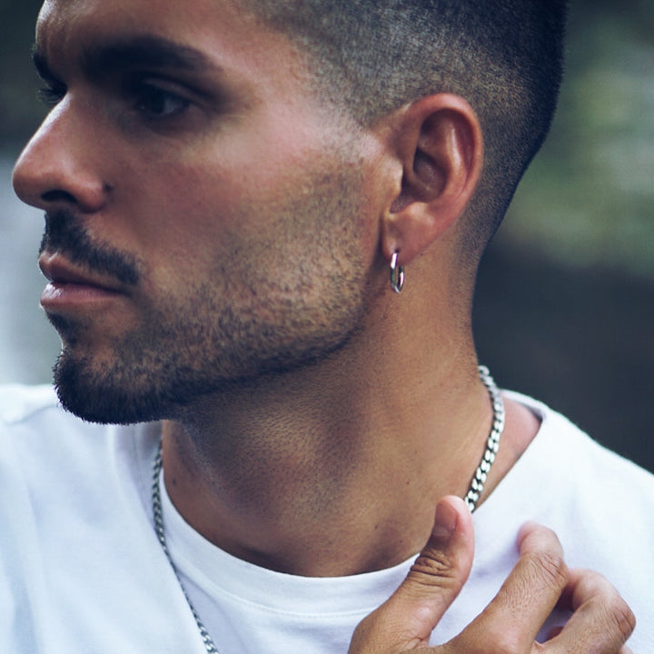 pendiente hombre